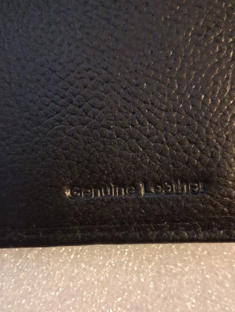 Estalon black leather
